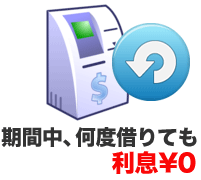 30日間無利息サービスのメリット